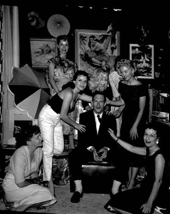 Framed Print : Photo of Hugh Hefner Framed Print : Photo of Hugh Hefner