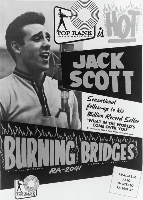 Framed Print : Photo of Jack Scott Framed Print : Photo of Jack Scott
