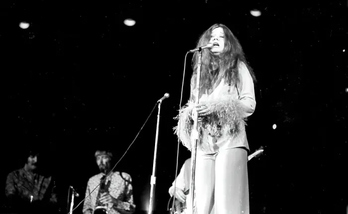 Framed Print : Photo of Janis Joplin Framed Print : Photo of Janis Joplin