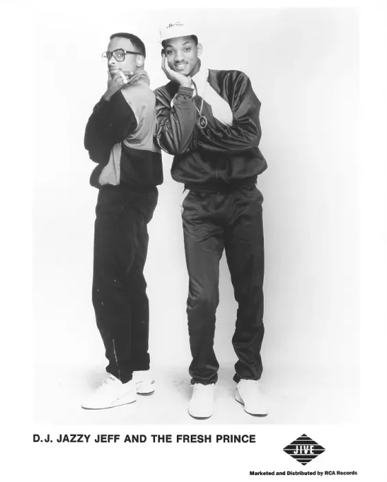 Framed Print : Photo of Jazzy Jeff & the Fresh Prince