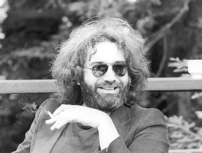Framed Print : Photo of Jerry Garcia Framed Print : Photo of Jerry Garcia
