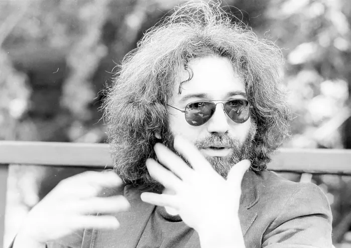 Framed Print : Photo of Jerry Garcia Framed Print : Photo of Jerry Garcia
