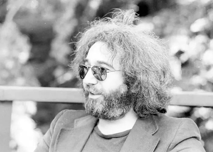 Framed Print : Photo of Jerry Garcia Framed Print : Photo of Jerry Garcia