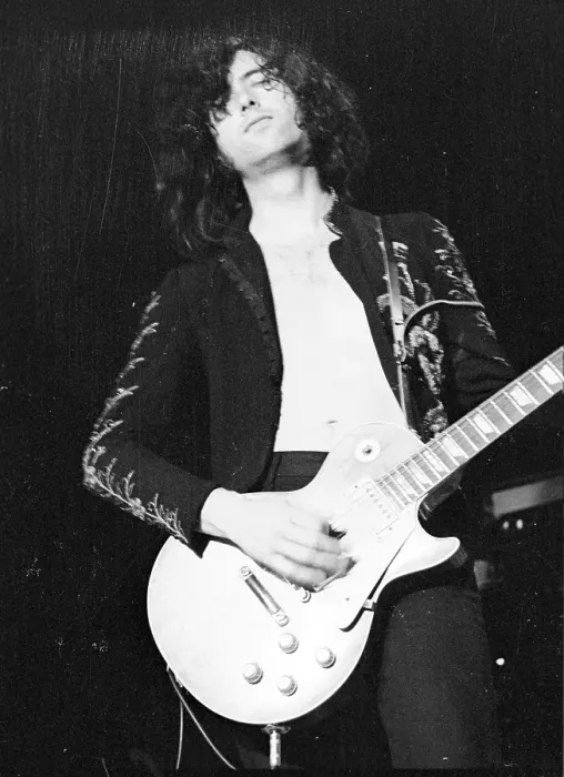 Framed Print : Photo of Jimmy Page Framed Print : Photo of Jimmy Page