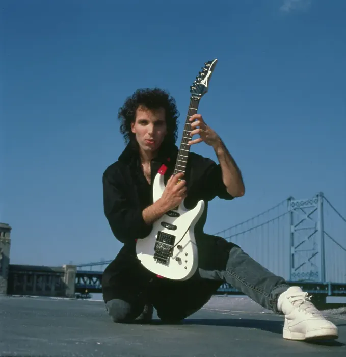 Framed Print : Photo of Joe Satriani Framed Print : Photo of Joe Satriani