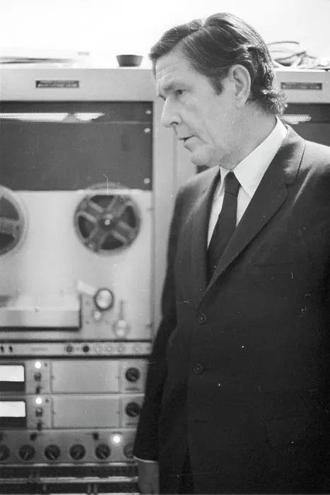 Framed Print : Photo of John Cage Framed Print : Photo of John Cage