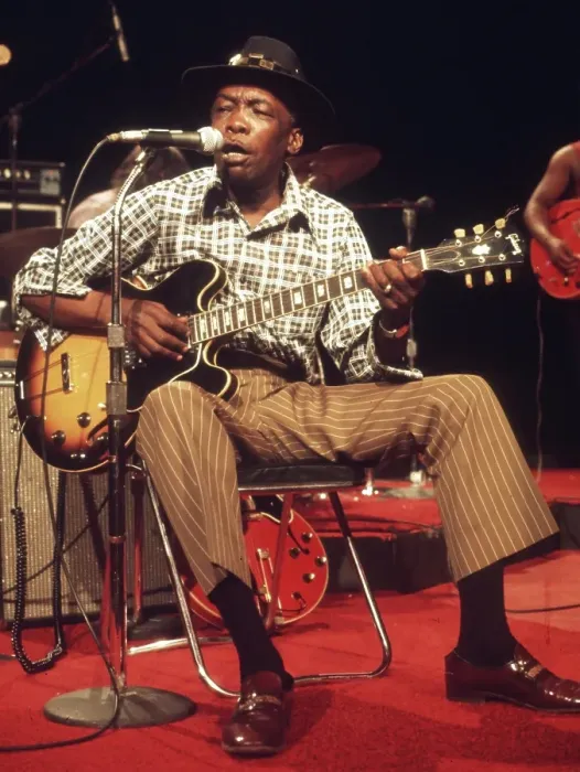 Framed Print : Photo of John Lee Hooker Framed Print : Photo of John Lee Hooker