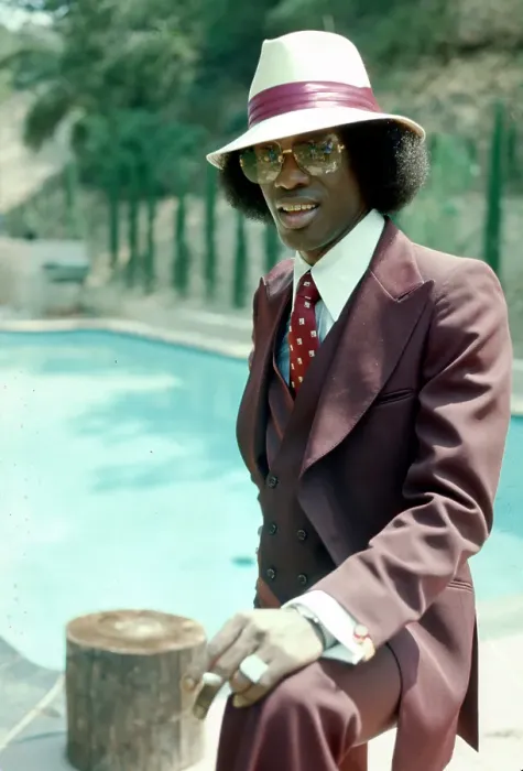 Framed Print : Photo of Johnny Guitar Watson Framed Print : Photo of Johnny Guitar Watson