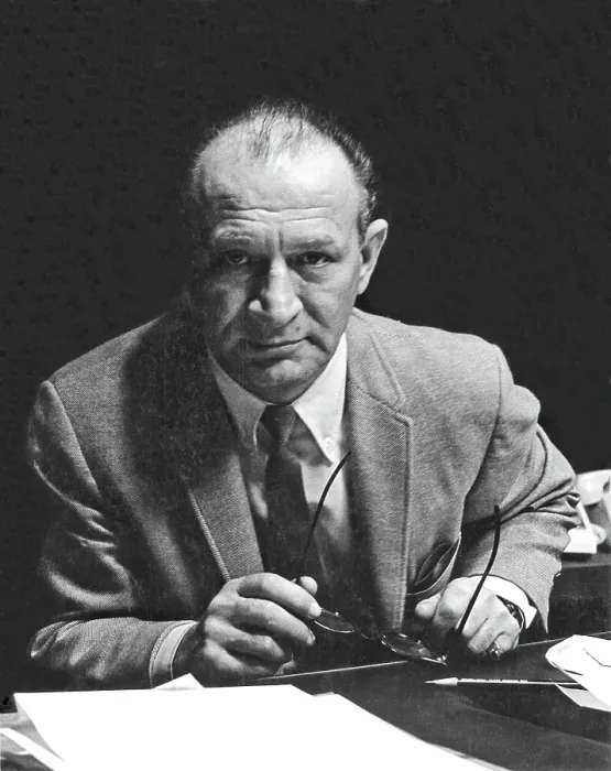 Framed Print : Photo of Leonard Chess Framed Print : Photo of Leonard Chess