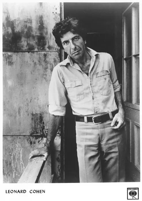 Framed Print : Photo of Leonard Cohen Framed Print : Photo of Leonard Cohen