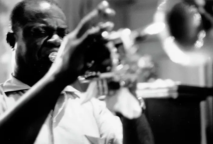 Framed Print : Photo of Louis Armstrong Framed Print : Photo of Louis Armstrong