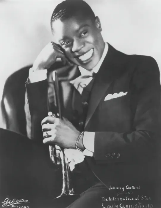 Framed Print : Photo of Louis Armstrong Framed Print : Photo of Louis Armstrong
