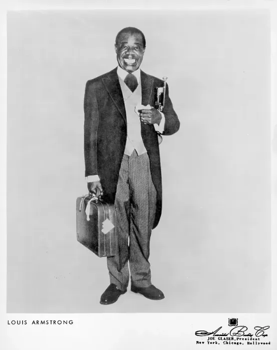 Framed Print : Photo of Louis Armstrong