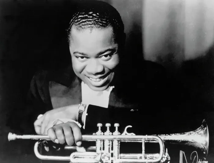 Framed Print : Photo of Louis Armstrong Framed Print : Photo of Louis Armstrong