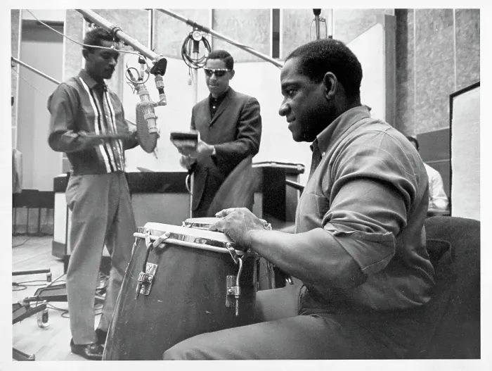 Framed Print : Photo of Mongo Santamaria Framed Print : Photo of Mongo Santamaria