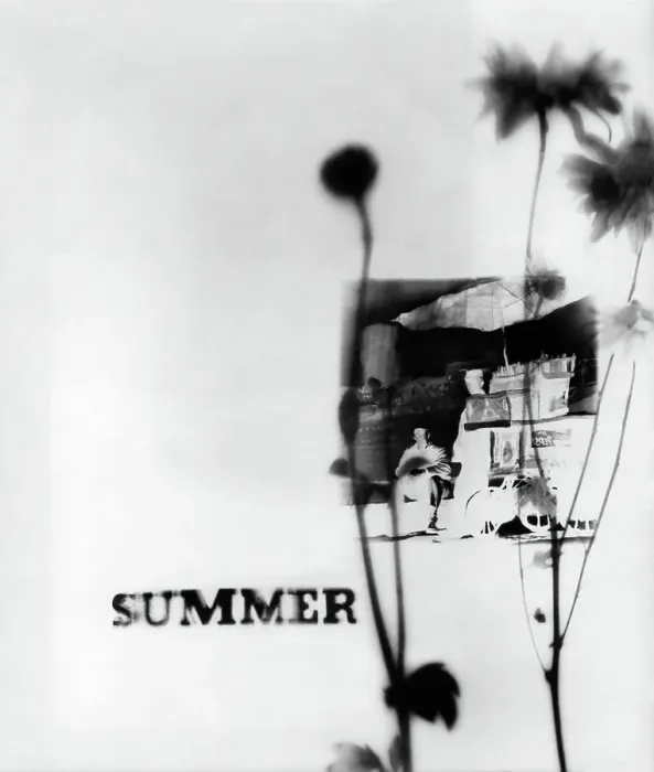Framed Print : Photo Montage of Summer in NYC in 1960 Framed Print : Photo Montage of Summer in NYC in 1960