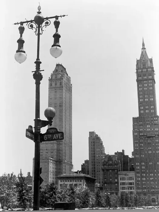 Framed Print : Photo of NY Central Park South Framed Print : Photo of NY Central Park South