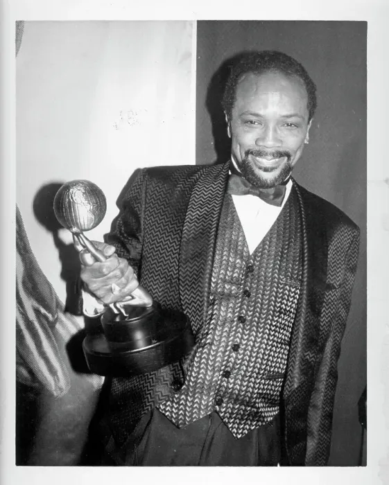 Framed Print : Photo of Quincy Jones Framed Print : Photo of Quincy Jones