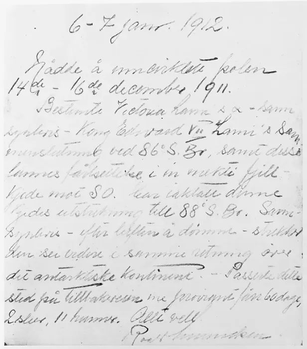 Framed Print : Photo of Roald Amundsen's Note in Rock Cairn Framed Print : Photo of Roald Amundsen's Note in Rock Cairn
