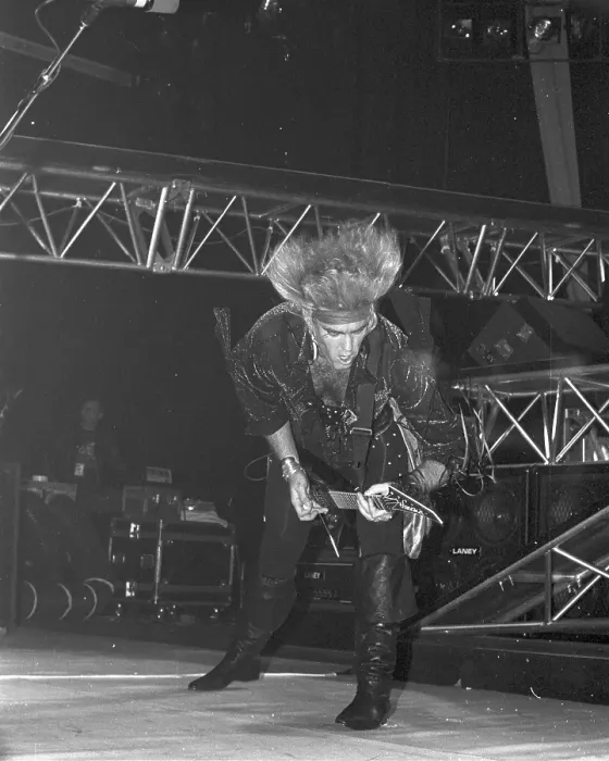 Framed Print : Photo of Robbin Crosby Framed Print : Photo of Robbin Crosby