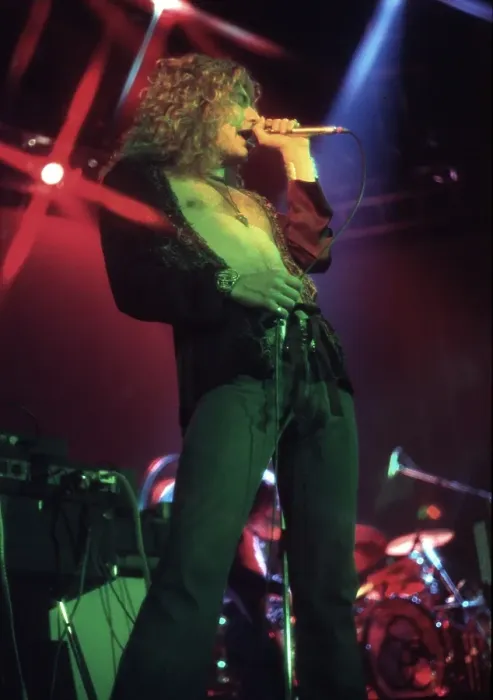 Framed Print : Photo of Robert Plant Framed Print : Photo of Robert Plant