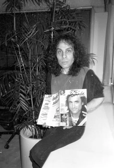 Framed Print : Photo of Ronnie Dio Framed Print : Photo of Ronnie Dio