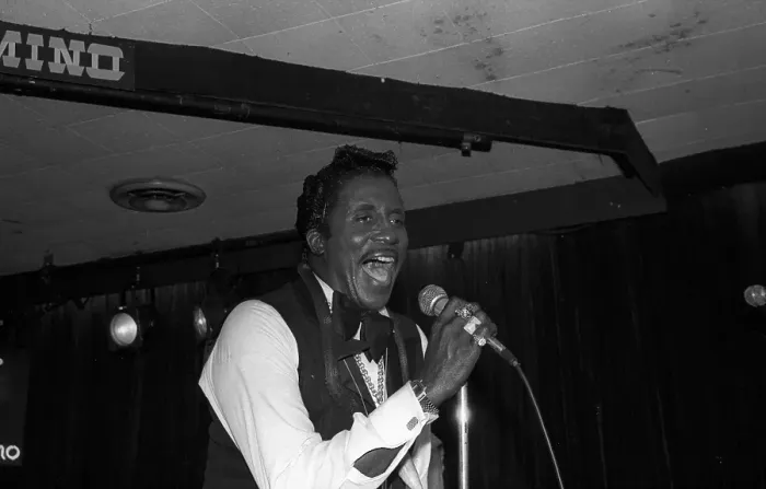 Framed Print : Photo of Screamin Jay Hakwins Framed Print : Photo of Screamin Jay Hakwins