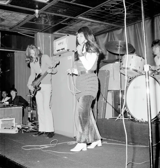 Framed Print : Photo of Shocking Blue Framed Print : Photo of Shocking Blue