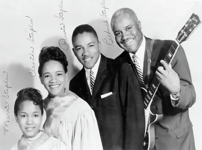 Framed Print : Photo of Staple Singers Framed Print : Photo of Staple Singers