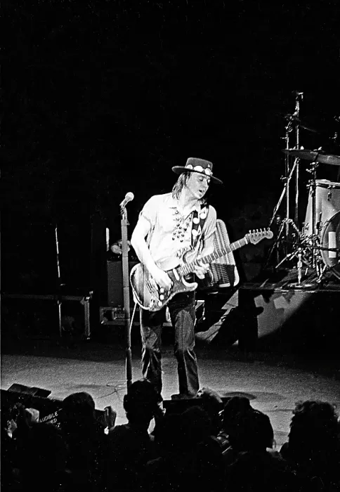 Framed Print : Photo of Stevie Ray Vaughan Framed Print : Photo of Stevie Ray Vaughan