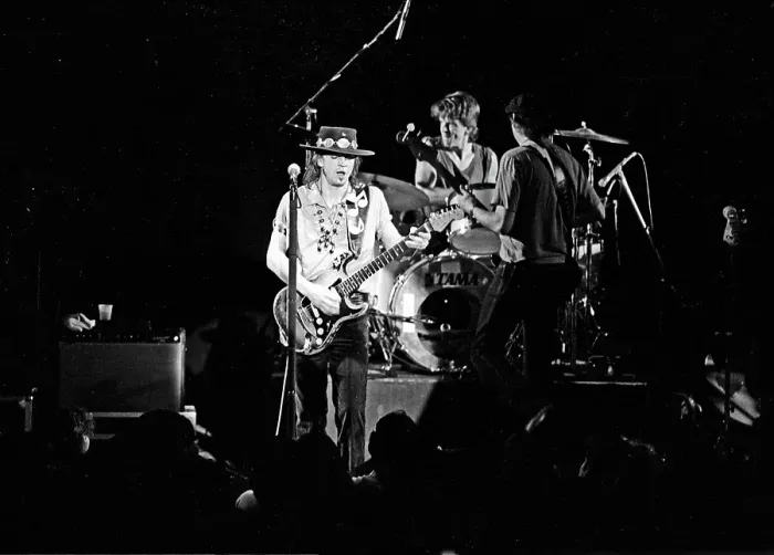 Framed Print : Photo of Stevie Ray Vaughan Framed Print : Photo of Stevie Ray Vaughan