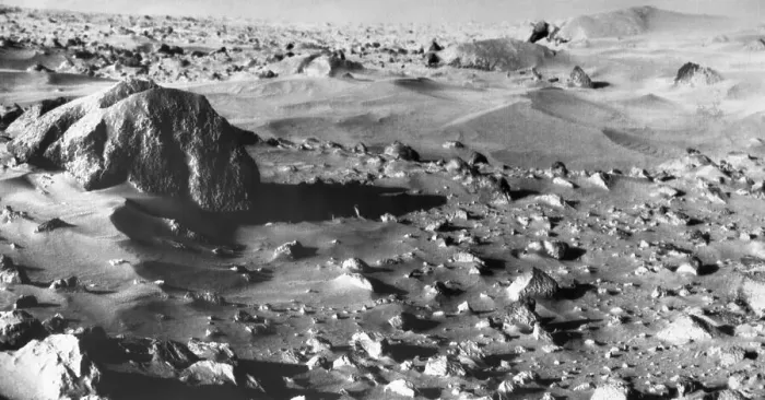 Framed Print : Photo of the Surface of Mars Framed Print : Photo of the Surface of Mars