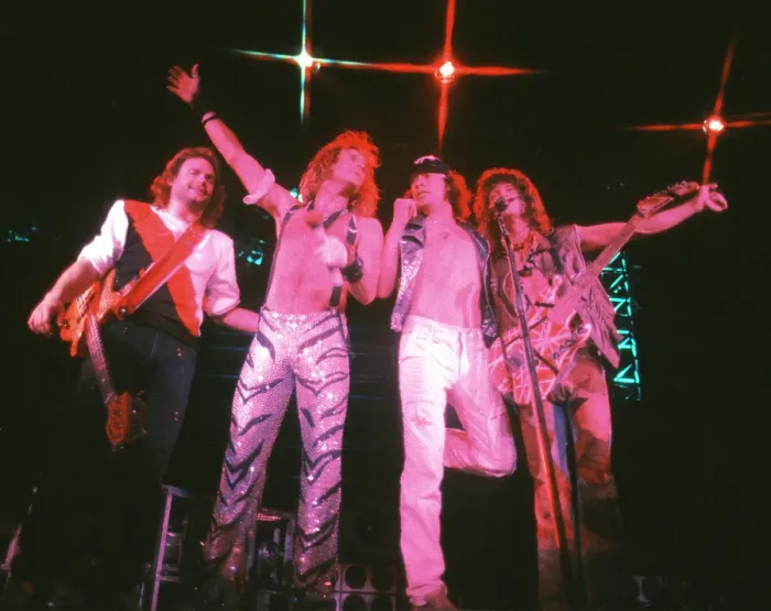 Framed Print : Photo of Van Halen Framed Print : Photo of Van Halen