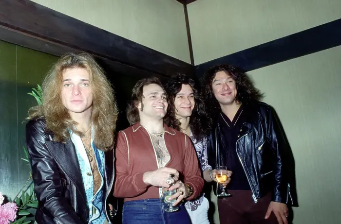 Framed Print : Photo of Van Halen Framed Print : Photo of Van Halen
