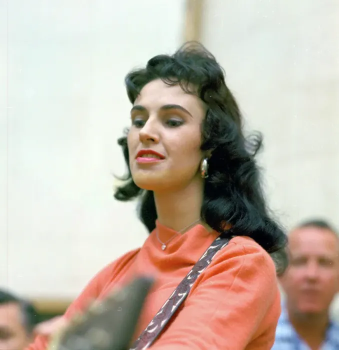 Framed Print : Photo of Wanda Jackson Framed Print : Photo of Wanda Jackson