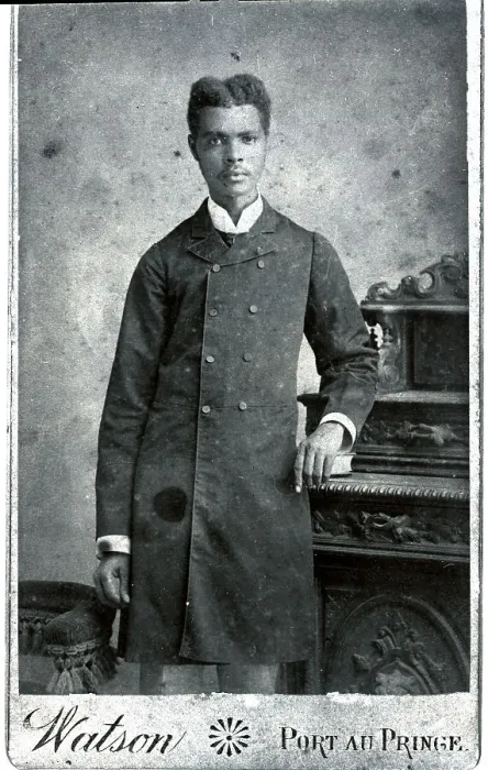 Framed Print : Photograph Of Well Dressed Haitian Man Framed Print : Photograph Of Well Dressed Haitian Man