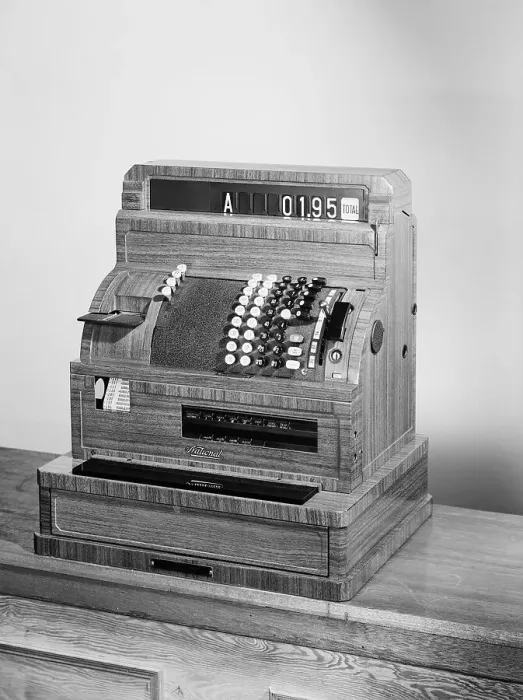 Framed Print : Photograph Of National Cash Register Framed Print : Photograph Of National Cash Register