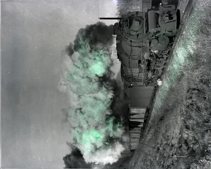 Framed Print : Photograph Of Train Under Full Steam Framed Print : Photograph Of Train Under Full Steam
