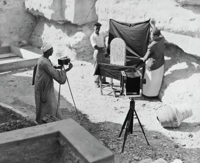 Framed Print : Photographing Stele