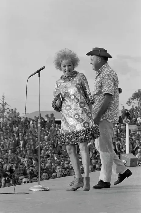 Framed Print : Phyllis Diller and Bob Hope Performing Framed Print : Phyllis Diller and Bob Hope Performing