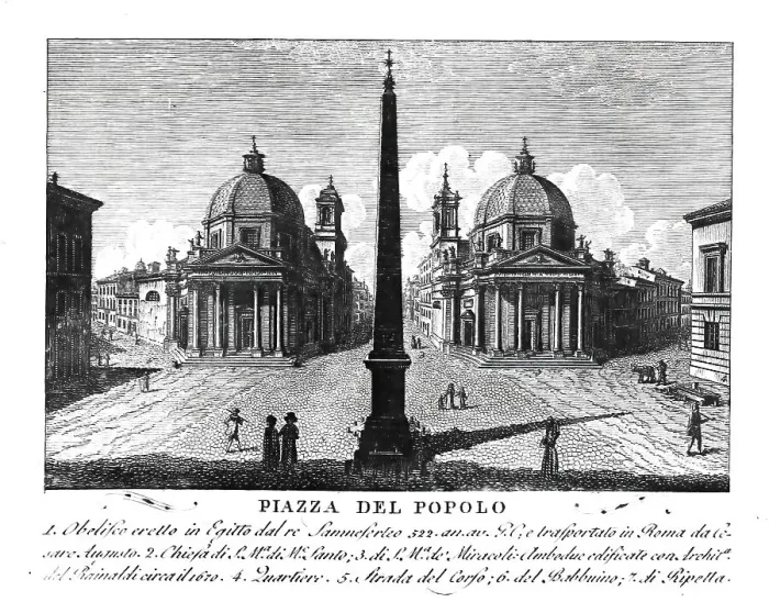 Framed Print : Piazza del popolo, Square of the People after the Church of Santa Maria del Popolo, Rome, Italy, digitally restored reproduction from Vedute principali e piu interessanti di Roma by Giovanni Battista, 1799 Framed Print : Piazza del popolo, Square of the People after the Church of Santa Maria del Popolo, Rome, Italy, digitally restored reproduction from Vedute principali e piu interessanti di Roma by Giovanni Battista, 1799