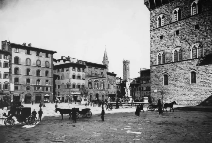 Framed Print : Piazza della Signoria Framed Print : Piazza della Signoria