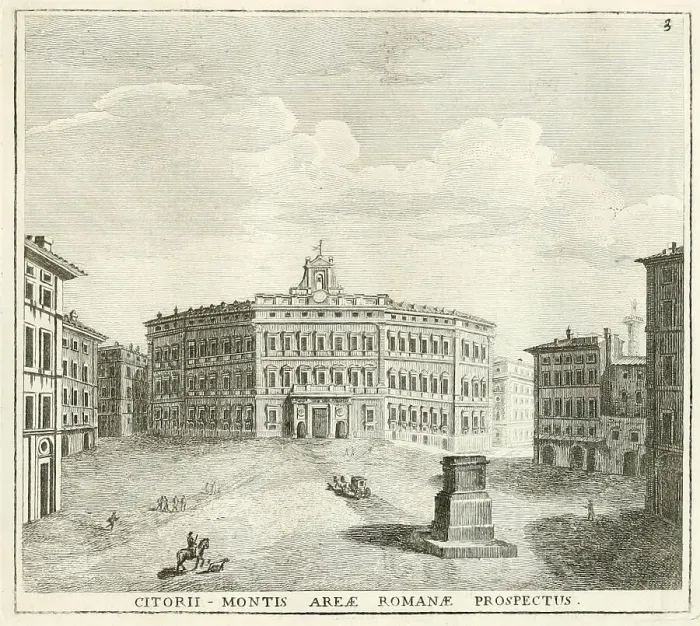 Framed Print : Piazza di Monte Citorio, at the corner of Piazza Colonna, Rome, historical Rome, Italy, digital reproduction of an original 17th century painting, original date unknown Framed Print : Piazza di Monte Citorio, at the corner of Piazza Colonna, Rome, historical Rome, Italy, digital reproduction of an original 17th century painting, original date unknown