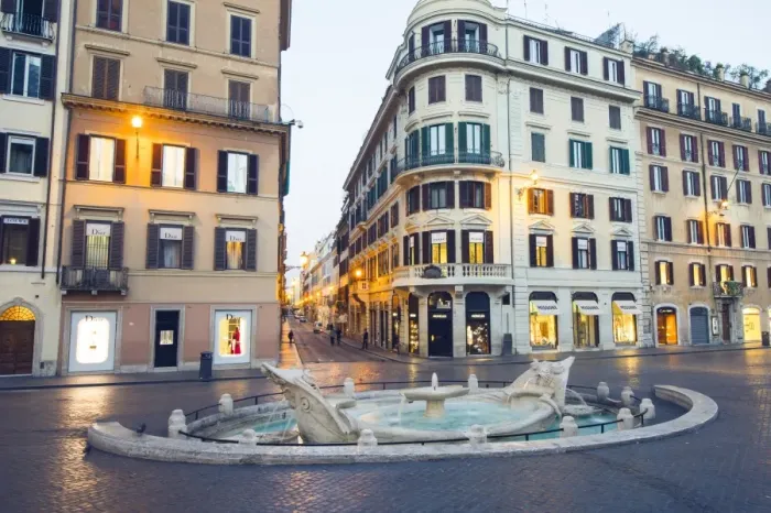 Framed Print : Piazza di Spagna, Rome, Lazio, Italy
