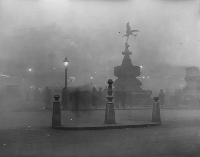 Framed Print : Piccadilly Fog Framed Print : Piccadilly Fog