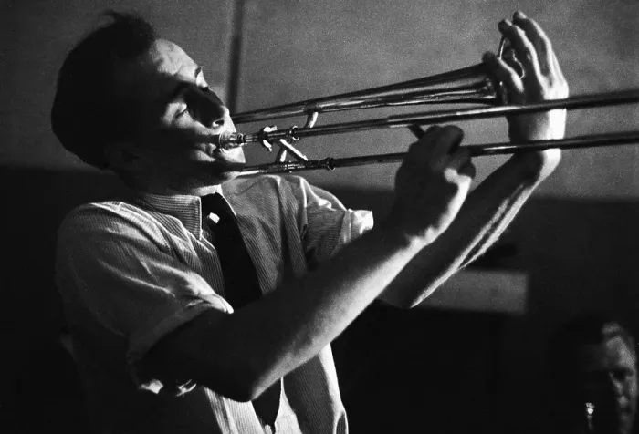 Framed Print : Pickard On Trombone Framed Print : Pickard On Trombone