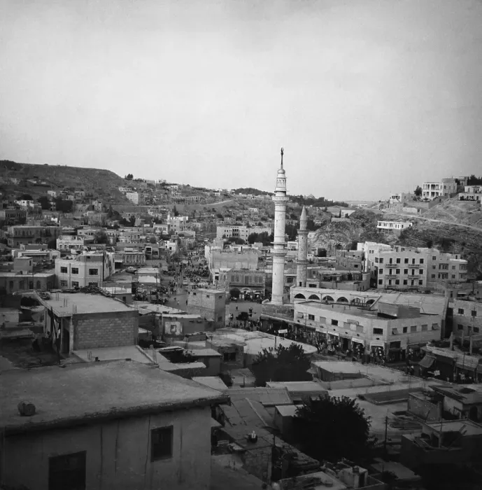 Framed Print : Amman. A view of Amman, Jordan, 1951. Original Publication Framed Print : Amman. A view of Amman, Jordan, 1951. Original Publication