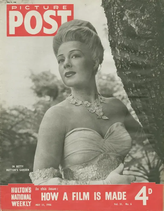 Framed Print : Picture Post Featuring Betty Hutton Framed Print : Picture Post Featuring Betty Hutton
