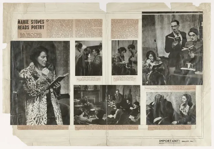 Framed Print : Picture Post Galley : Marie Stopes Framed Print : Picture Post Galley : Marie Stopes