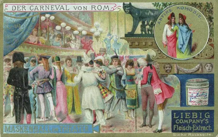 Framed Print : Picture series The Carnveal of Rome, Italy, Masked Ball in the Theatre, Historical, digitally restored reproduction of a collector's picture from ca 1900, exact date unknown Framed Print : Picture series The Carnveal of Rome, Italy, Masked Ball in the Theatre, Historical, digitally restored reproduction of a collector's picture from ca 1900, exact date unknown